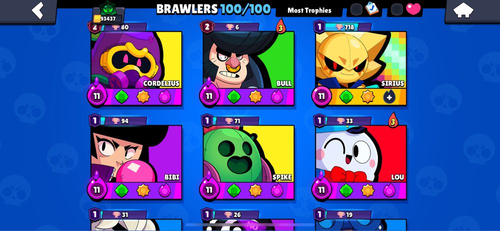 Аккаунт бравл старс