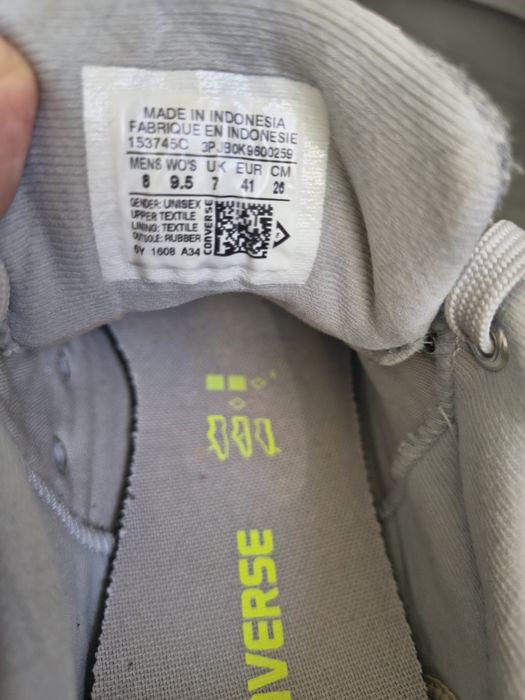 Teniși Converse All Star gri textil mărimea 41