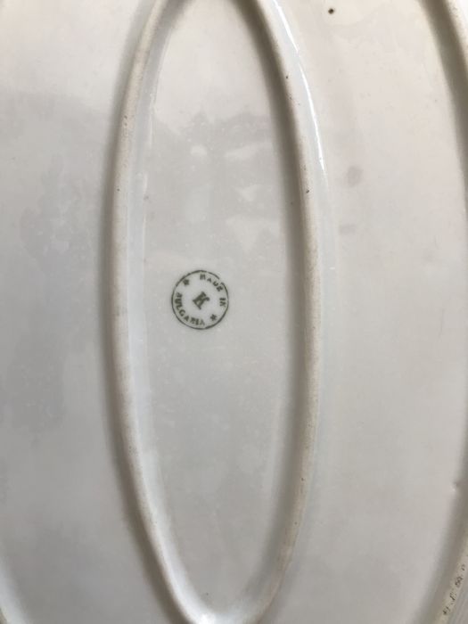 Чиния порцела овал