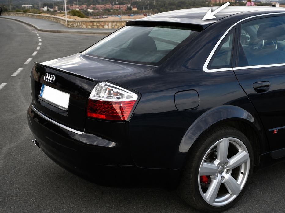 Eleron Lunetă Audi A4 B6 (2001–2004) – Fibra, Pregătit Vopsire, Look Sport -sedan