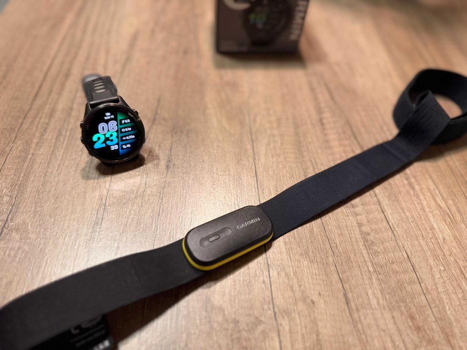 Garmin Forerunner 970 AMOLED Titanium Carbon Gray + Garmin HRM 600