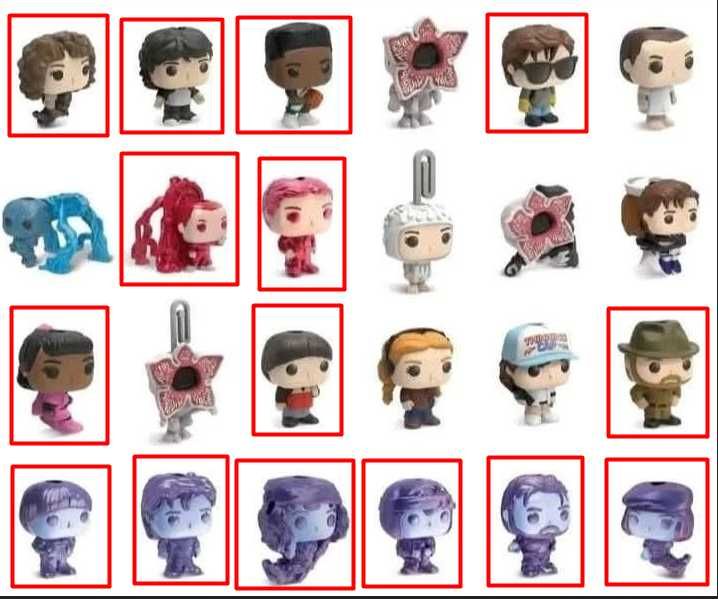 Фигурки от серията Kinder JOY - Stranger things