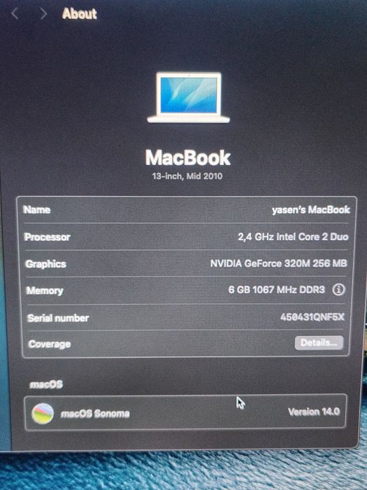 MacBook 2010 13"