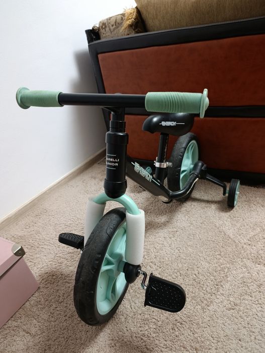 Bicicleta cu sau fără pedale