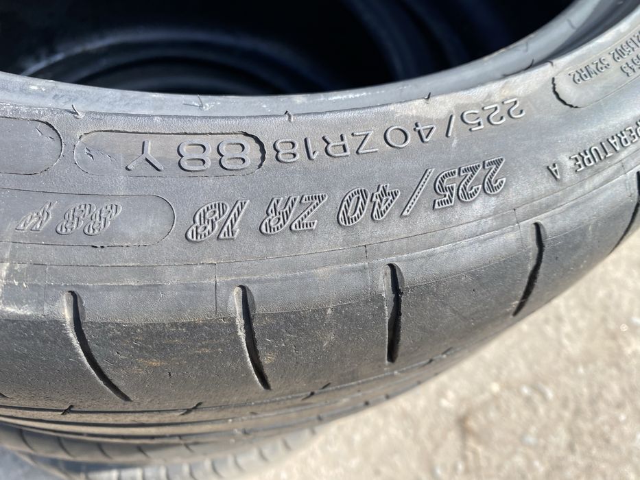 Шины 225/40/18 пара бу мишлен