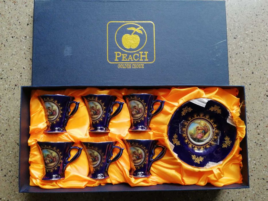 Fructieră porțelan Peach Golden Choice Japan