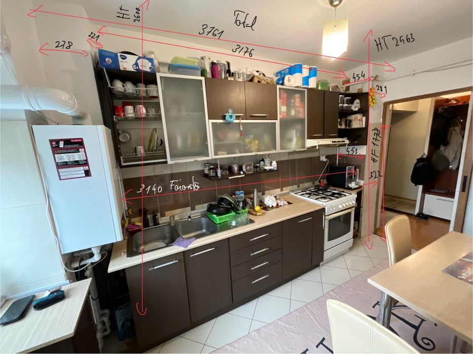 Mobila bucatarie folosita