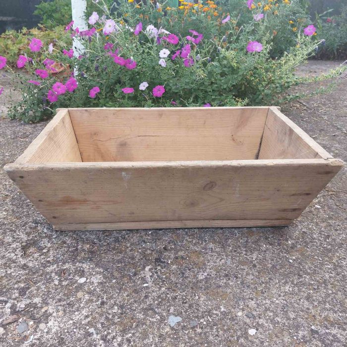 Голамо  Дървено  корито/ нощви/_за омесване на кайми , туршии и др.е