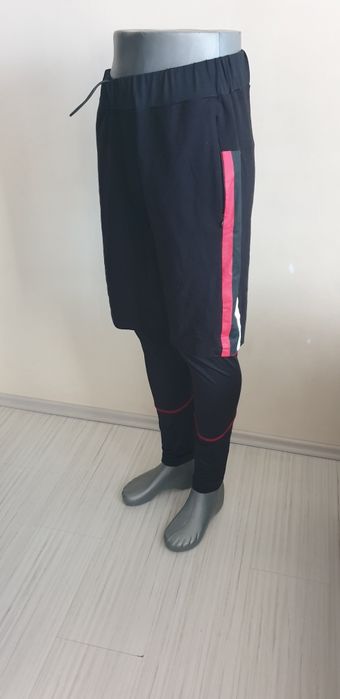 Philipp Plein Sport 2 in 1 Stretch Mens Size M / L  НОВО! ОРИГИНАЛ! Мъжки Къси Панталони + Клин