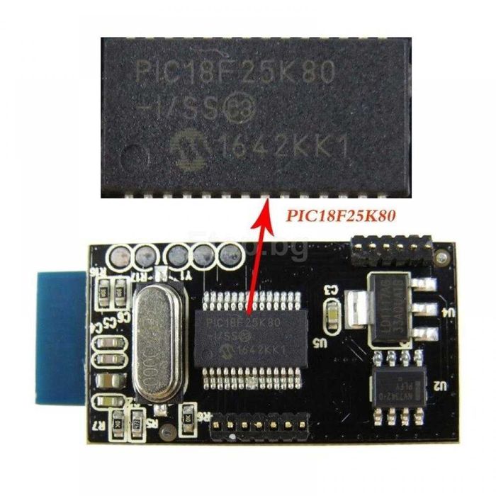 ELM327 MINI блутут скенер за автодиагностика OBD2, V1.5
