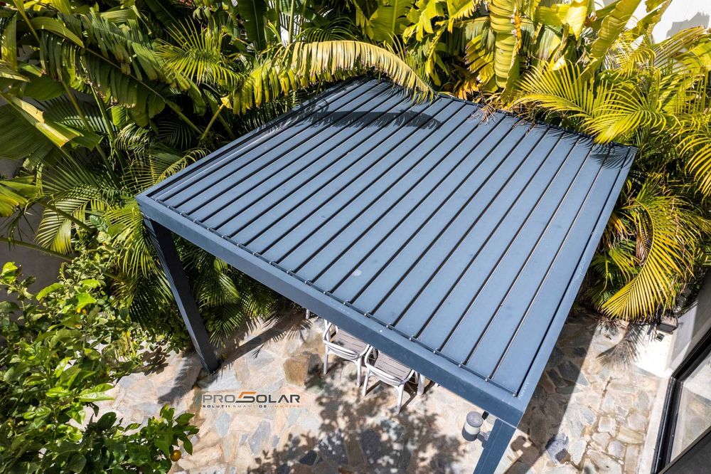 Pergola BIOCLIMATICA retractabila CLUJ all season terase winter-garden