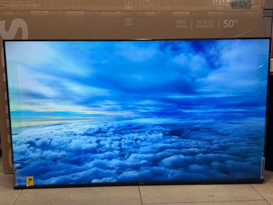НОВ! Телевизор PHILIPS 50PUS7810 4K Ultra HD QLED Smart TV