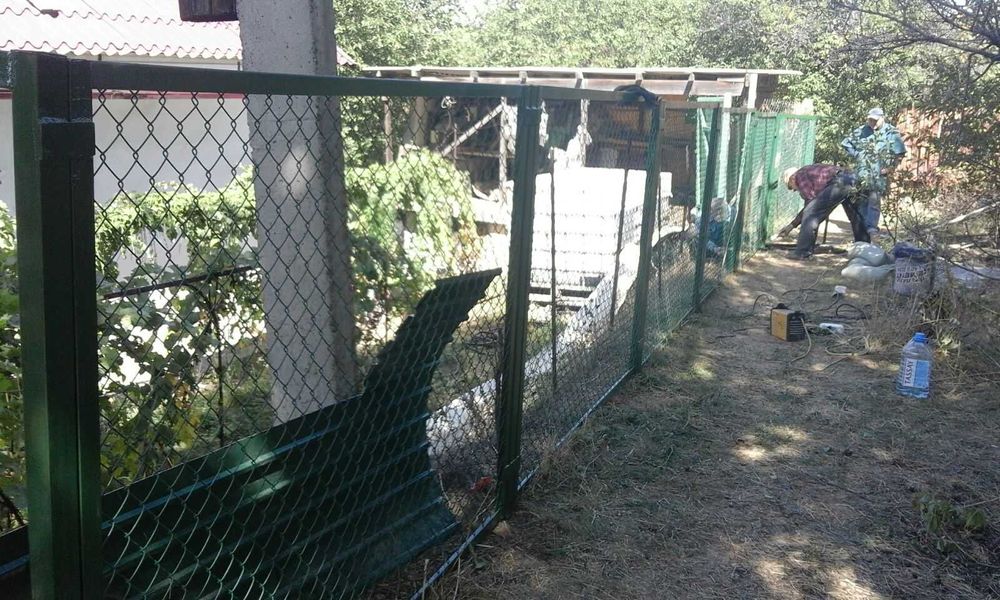 Качественно заборы из сетки Рабица от 10000 тг за кв.м.