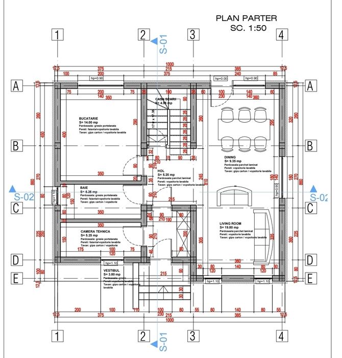 Vand casa p+1+m, constructie 2020