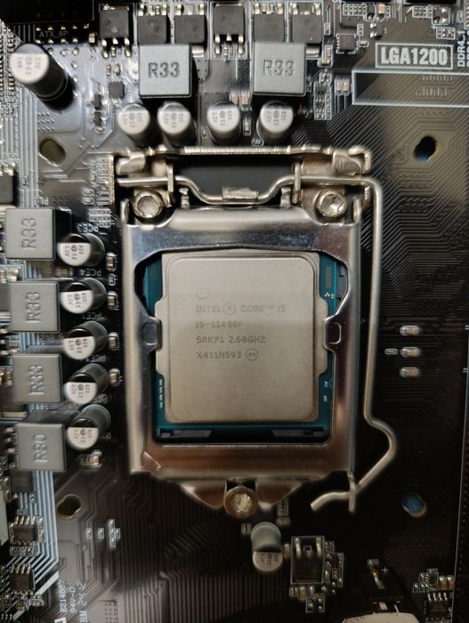 Комплект процессор Intel Core i5 11400F + плата H510M!