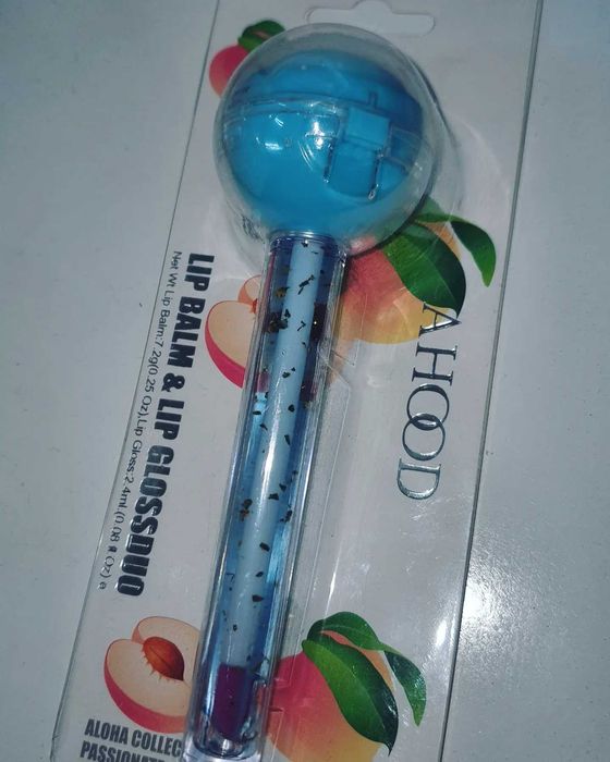 Помада чупа-чупс блеск&балзам