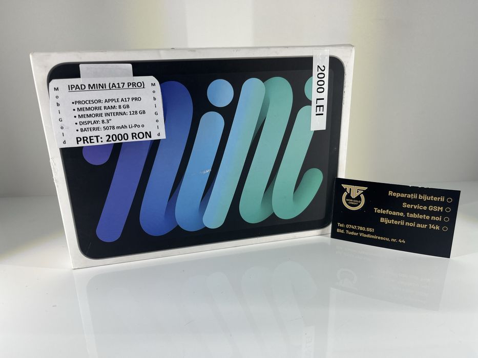Apple iPad Mini A17 Pro 128GB Produs Nou Neactivat