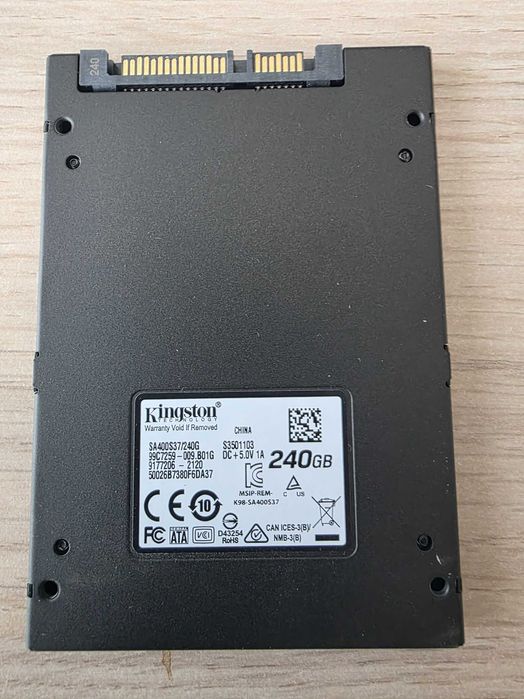 SSD Kingston A400 240GB SATA-III 2.5"