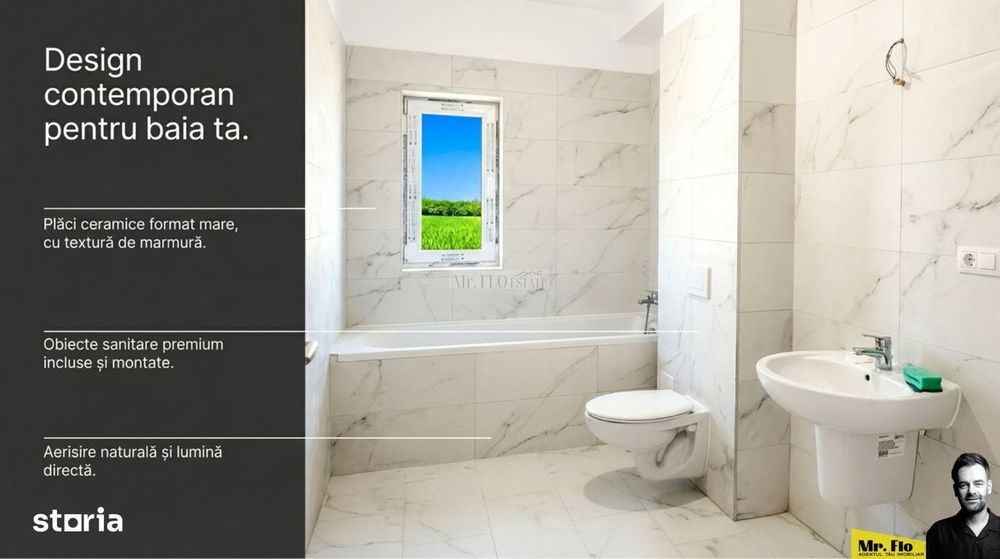 Apartament 2 camere - Construcție Nouă în Moșnița Nouă - de la 82.150E