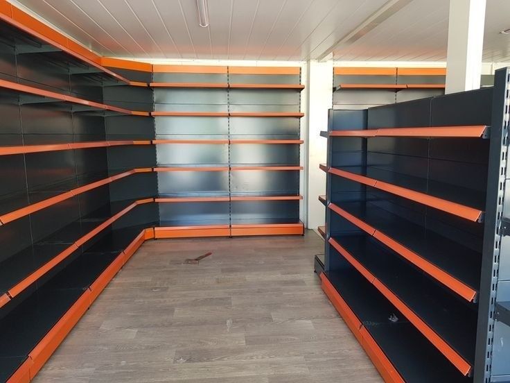 Stellaj savdo komplekslari uchun. Стеллажы для торговых комплексов