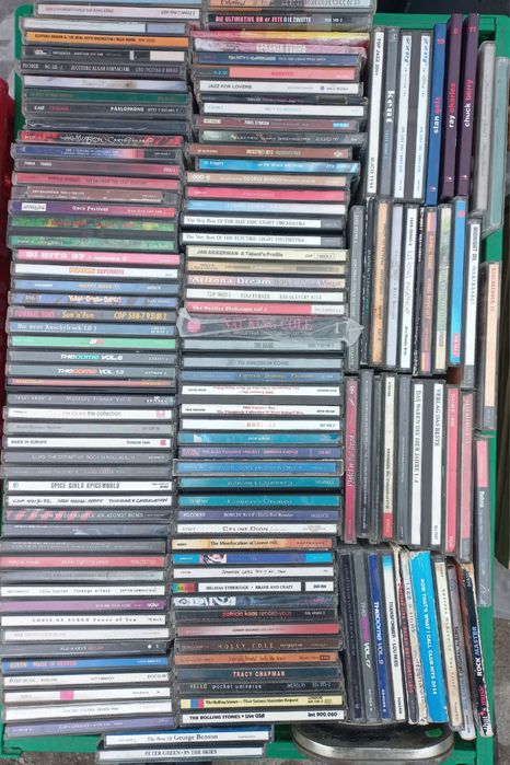 Cd pop rock metal ac/dc Rhcp Queen Bon Jovi Slayer Van Halen Ozzy