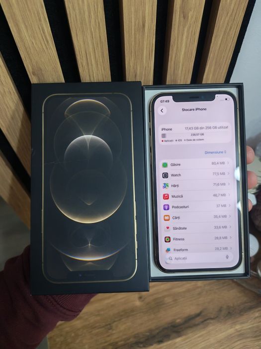 iPhone 12 pro 256 GB batera 100%