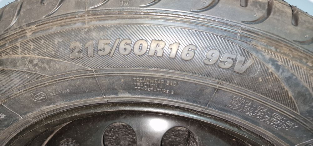 Roată de rezervă Peugeot 508  NOUĂ  215  60  R 16