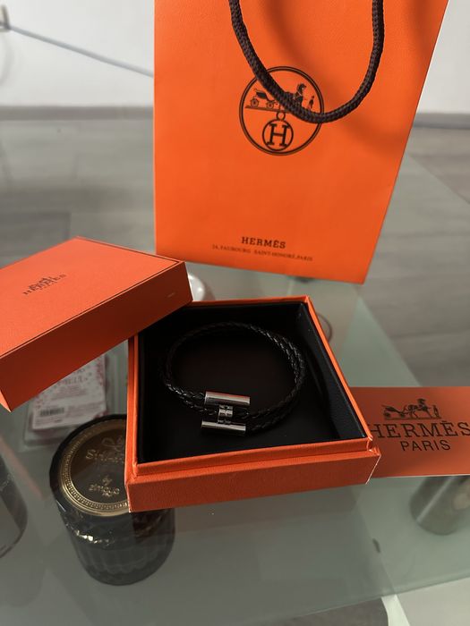 Bratara Hermes Barbateasca piele