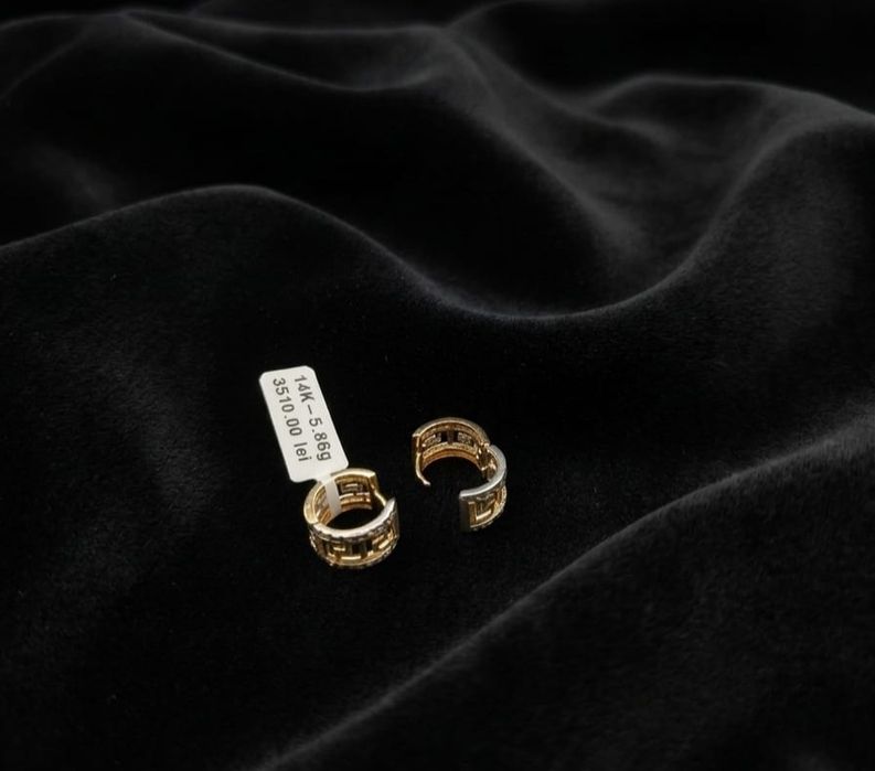 Cercei aur 14k 5.86gr
