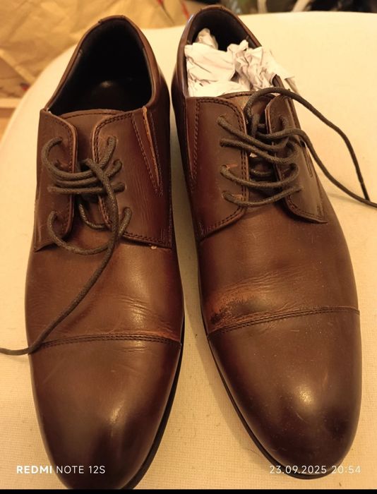 Pantofi din piele Creev Shoes Nr 40