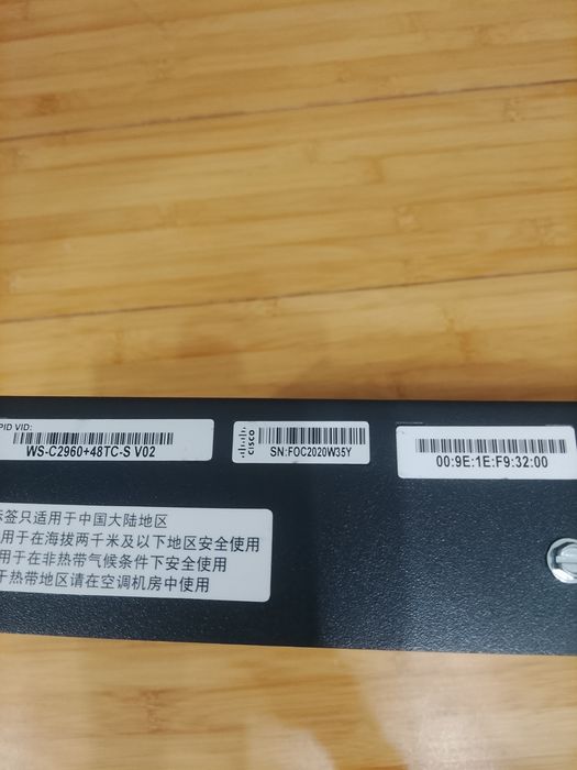 Cisco Catalyst 2960+ 48 портов (WS-C2960+48TC-S) б/у