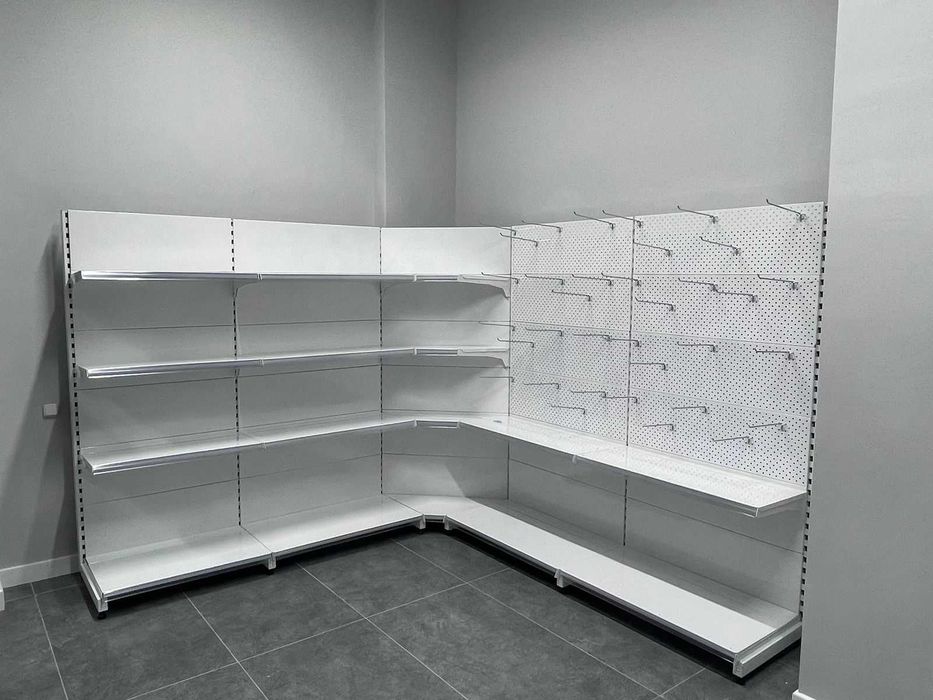 Прилавки полки стеллаж для магазина