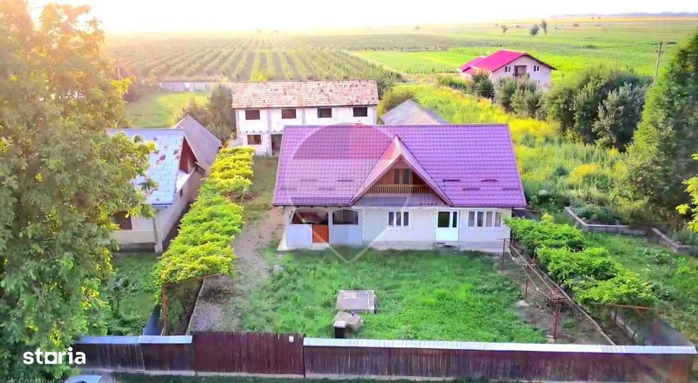 Casă cu 3 camere și Hală de vânzare