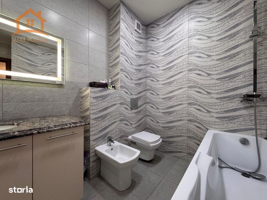 Isaran, cel mai mic pret/mp/zona, apart. modern, cu 3 camere, mobilat