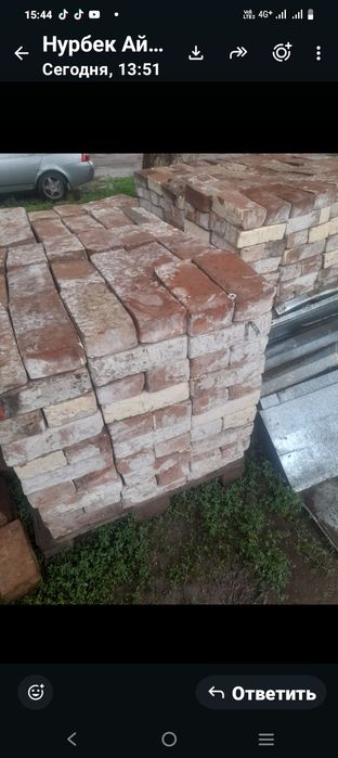 Красный кирпич 85 тг