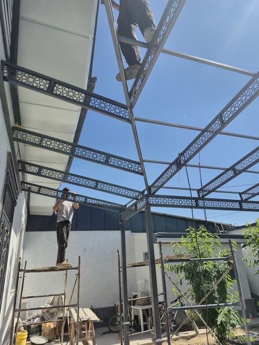 Решотка, Навес,Перила, Ограждения, Лексан. Металлоконструкция