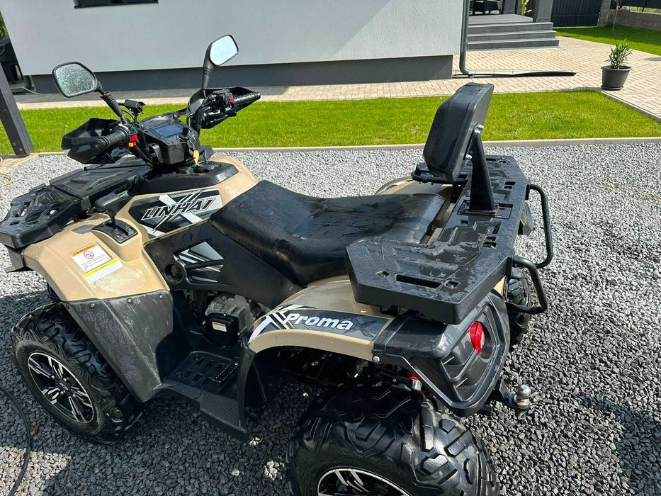 Vând ATV Linhai 500 4x4 Pro Max – 2025 – 3.000 km – În garanție