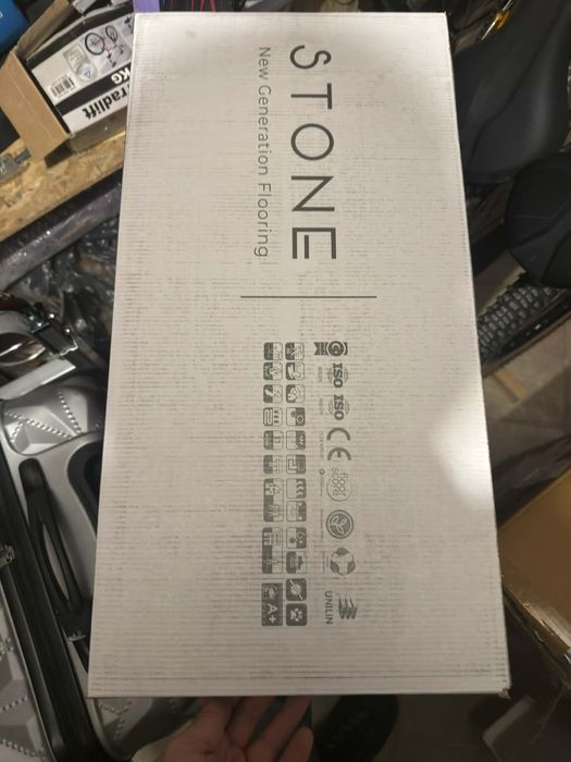 PVC клик настилка (SPC) – 23 м², с подложка, нова