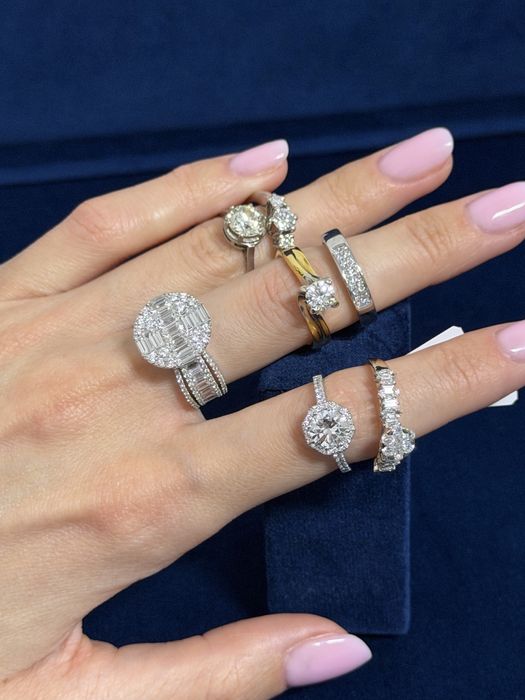 Inel aur 18k cu diamante 0.50ct