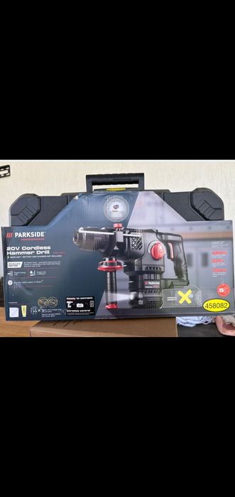 Ciocan rotopercutor Parkside Performance 20V Brushless PKHAP 2058 A1, 5.8J