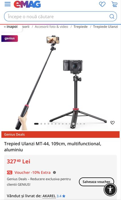 Trepied, selfie stick camera foto, actiune, smartphone