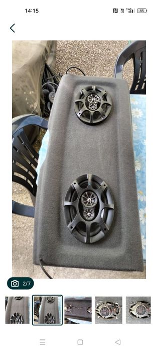 Polița Vw  Polo 6n sau 6n2 Cu Boxe Blaupunkt Mystic 55W Reali