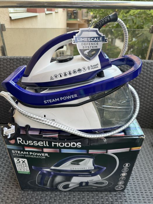 Statie de calcat cu aburi Russell Hobs nou cu cutia originala