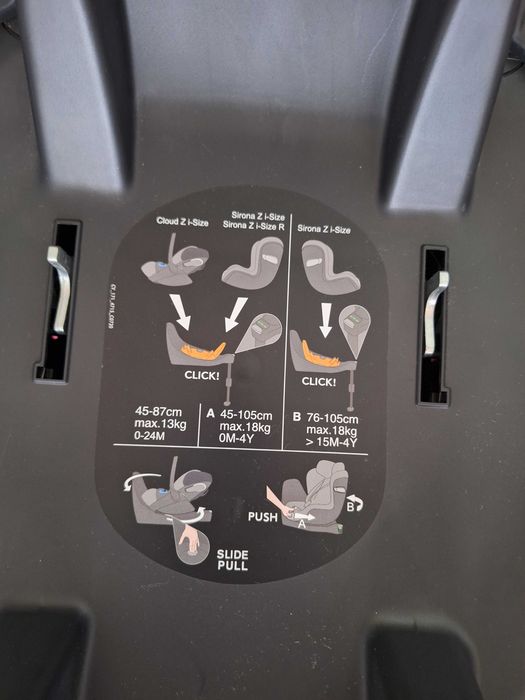 Столче за кола и база Cybex Cloud Z