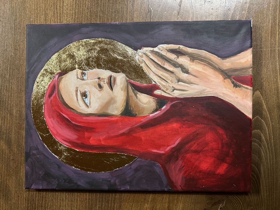 pictură religioasă - rugăciune