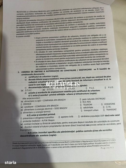 Teren Bod 814 mp-55 euro mp2