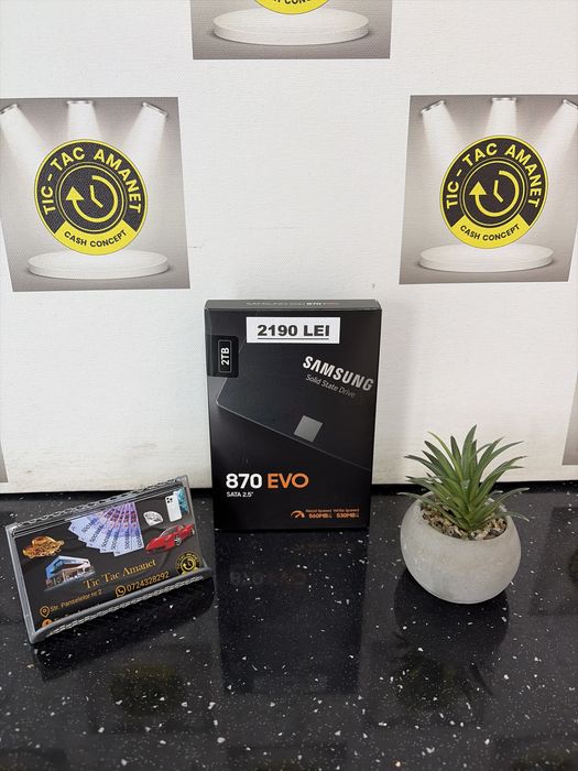 Hard Samsung 870 Evo *Tic Tac Amanet*