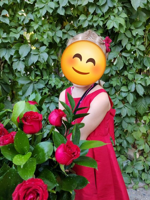 Нарядное платье на 4-5 лет