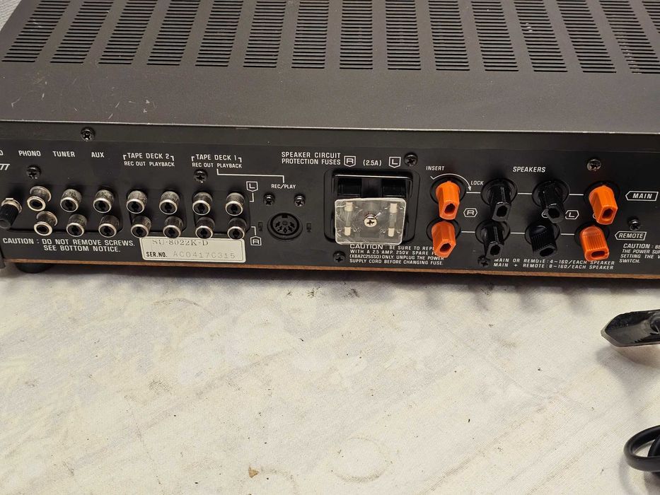Technics SU-8022K 2x38W 4ohm Japan