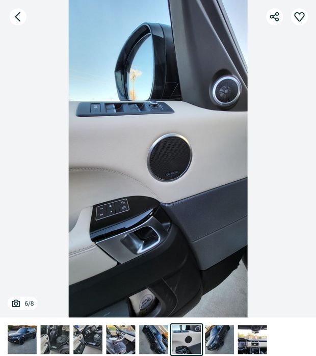 Vand Range Rover Sport